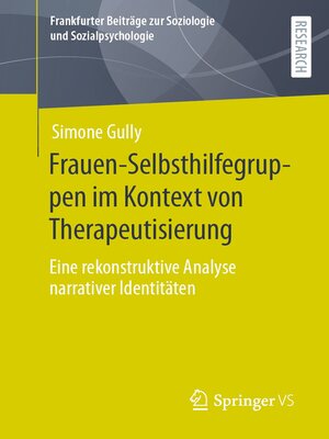 cover image of Frauen-Selbsthilfegruppen im Kontext von Therapeutisierung